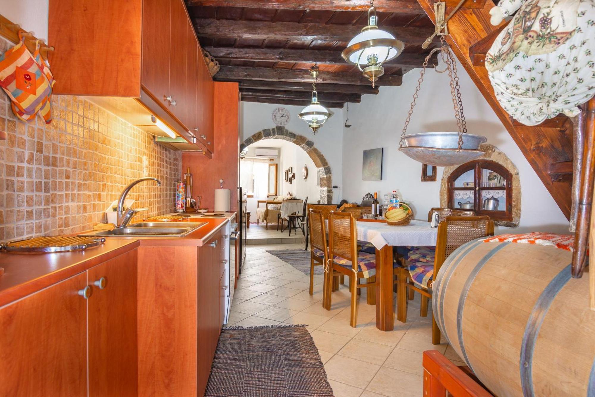 Olive Valley Traditional House Limnai Exterior foto