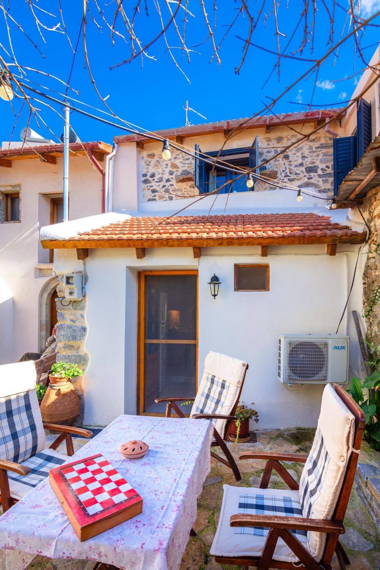 Olive Valley Traditional House Limnai Exterior foto