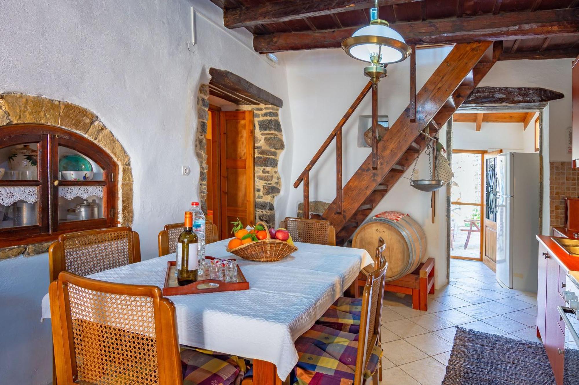 Olive Valley Traditional House Limnai Exterior foto